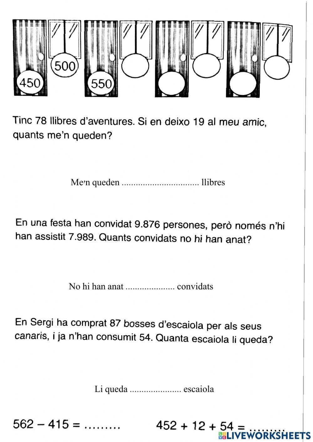 Problemes 12 Problemes 12