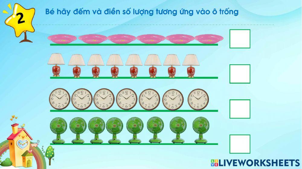 Tách gộp nhóm  có  8 đối tượng