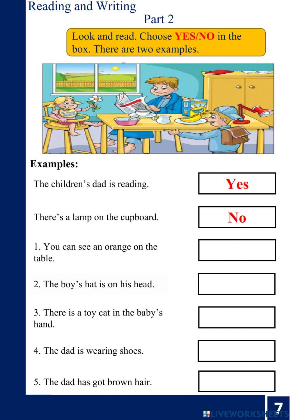 Reading and Writing Final Grade 1