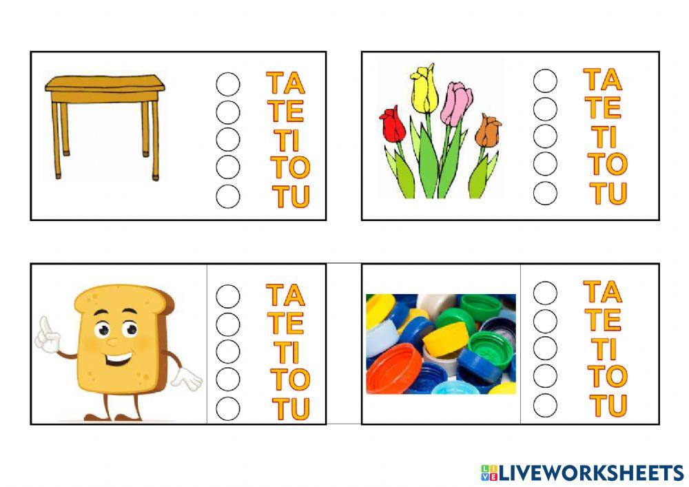 Riconoscere suono iniziale T