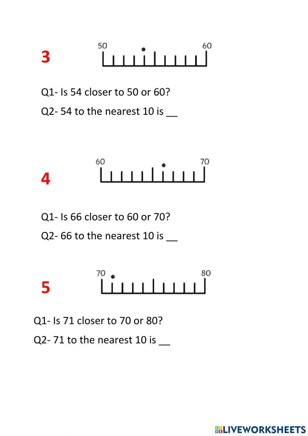 Rounding to nearest 10