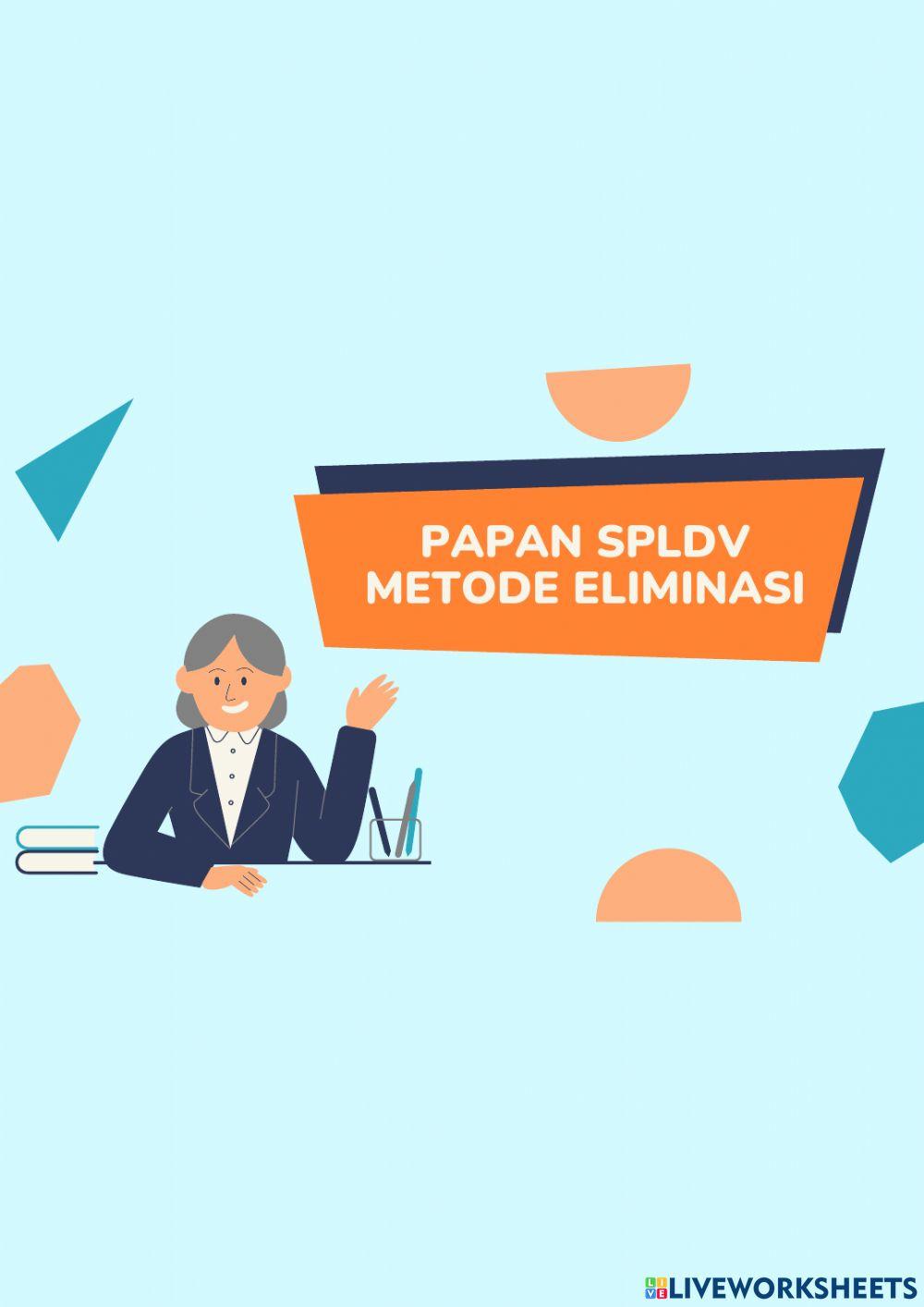 PAPAN SPLDV VIA MOBILE