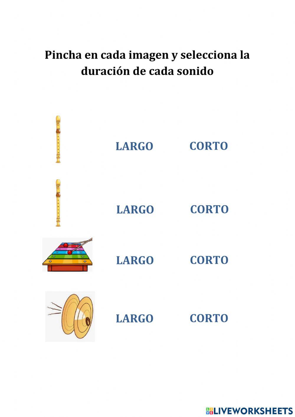 DURACIÓN DEL SONIDO