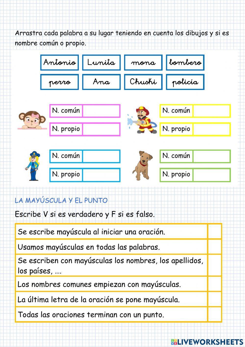 LENGUA 2º Repaso tema 2