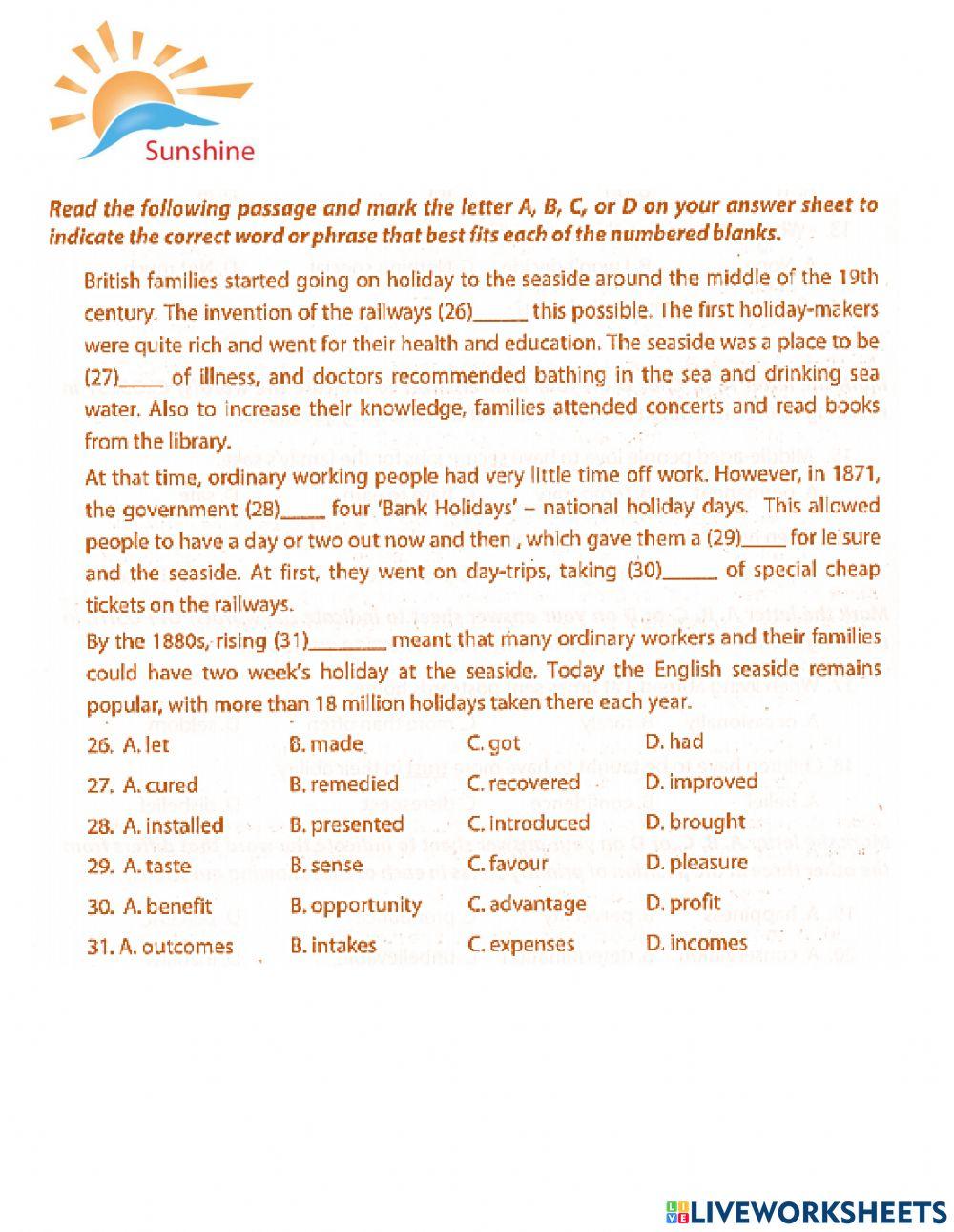 THPT - Practice test 3