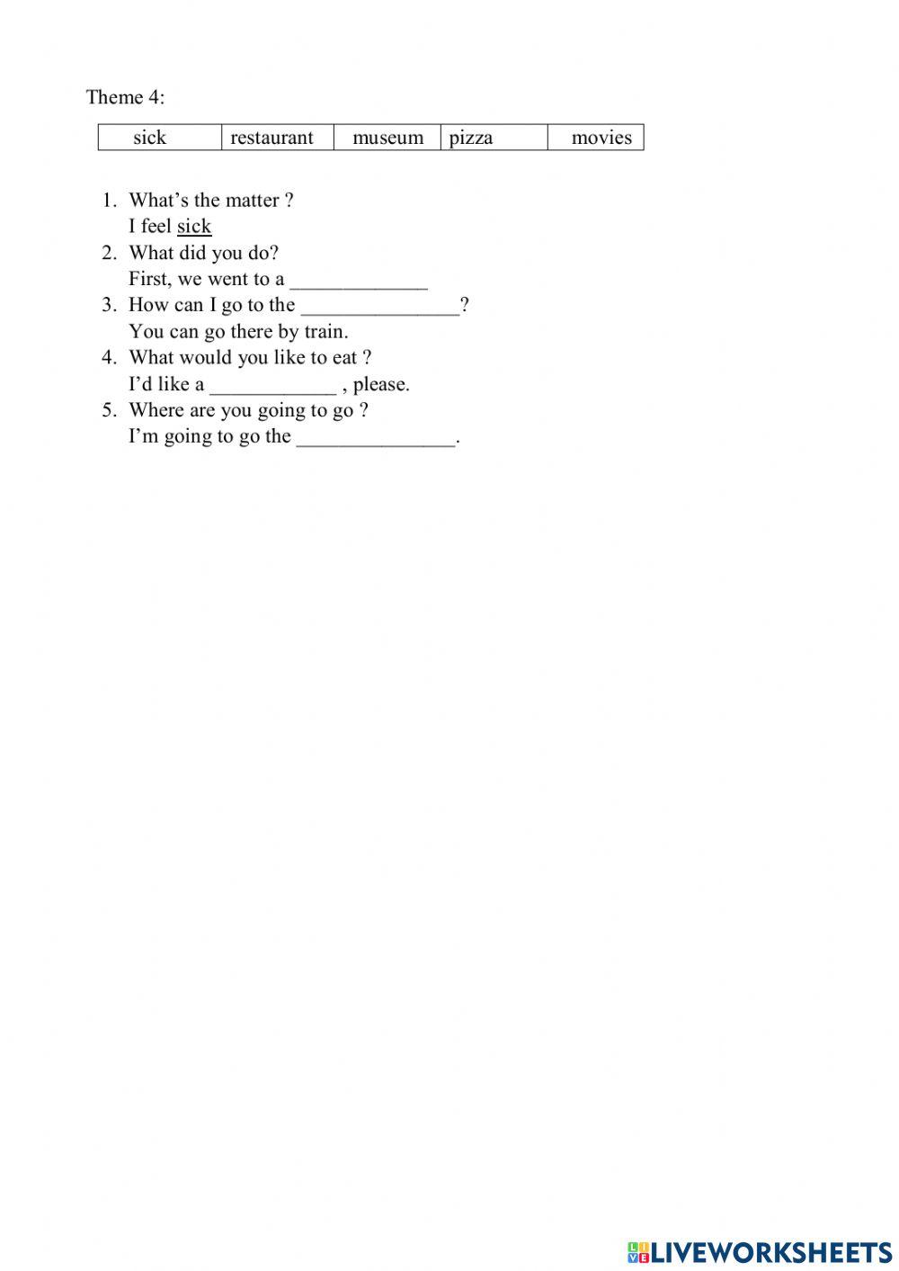 Review SMART START Grade 5 listen and complete