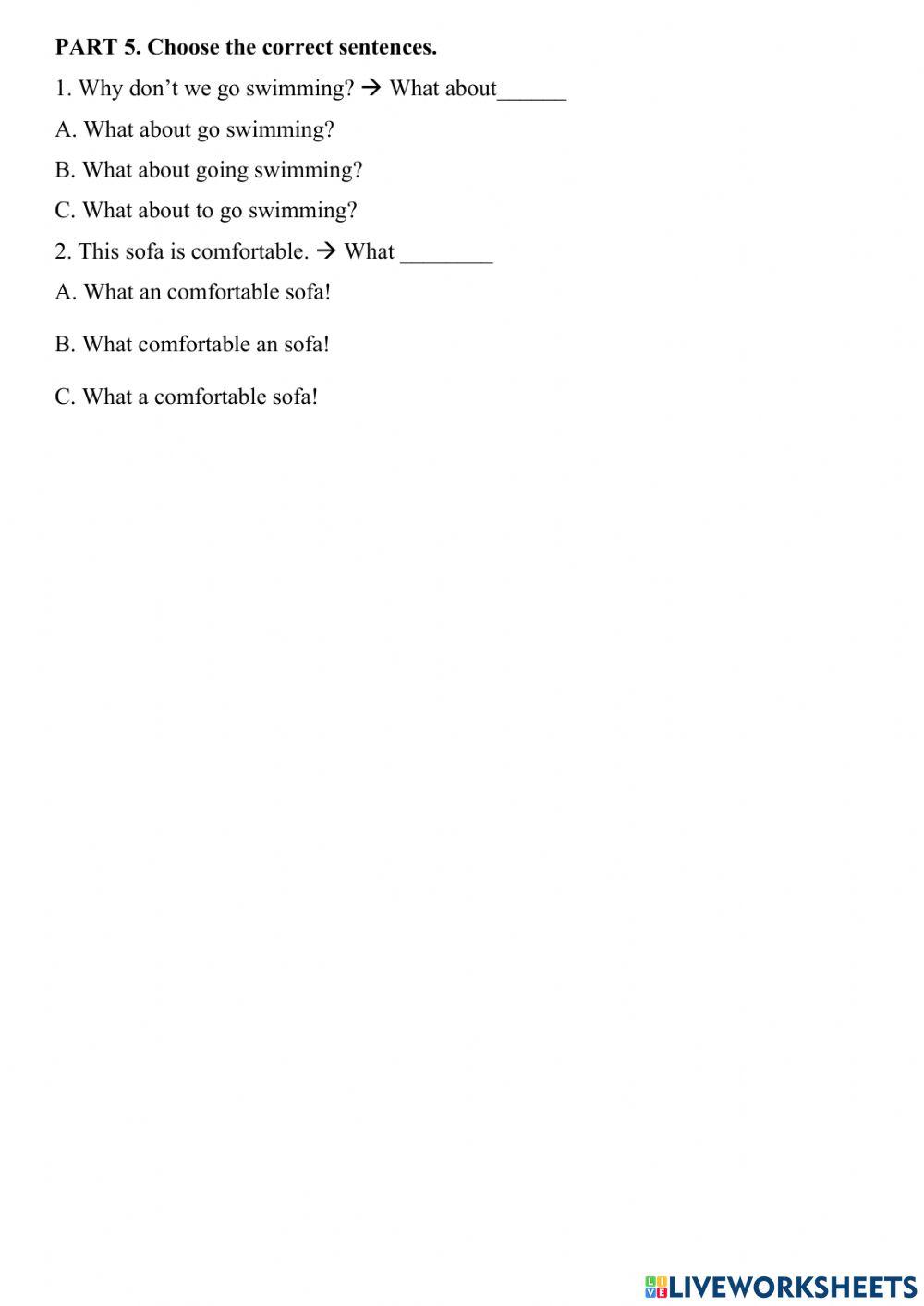 Mid-term test- reading G7