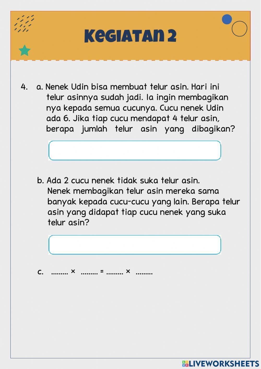 LKPD Kelas 3 Tema 2 Subtema 2