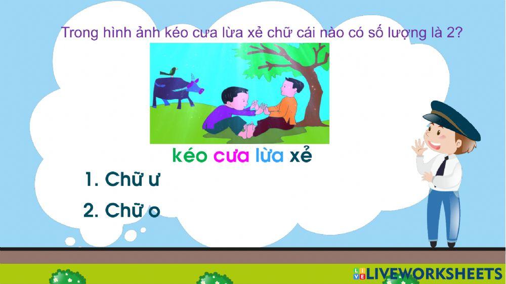 LQCC: Trò chơi chữ ư