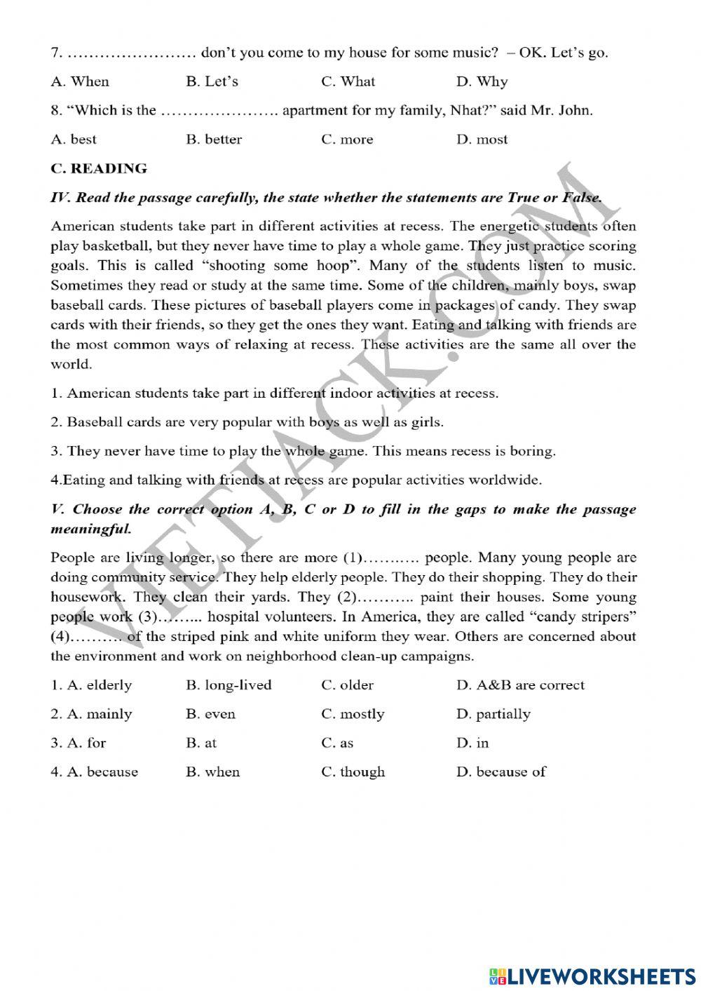 Đề hk1 (1) - Grade 7