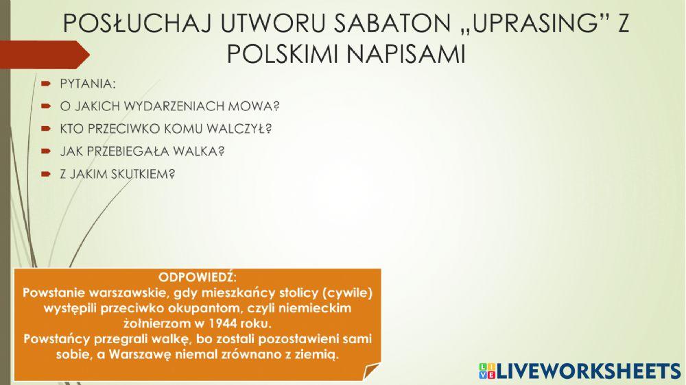 Hubert Dobaczewski godzina w