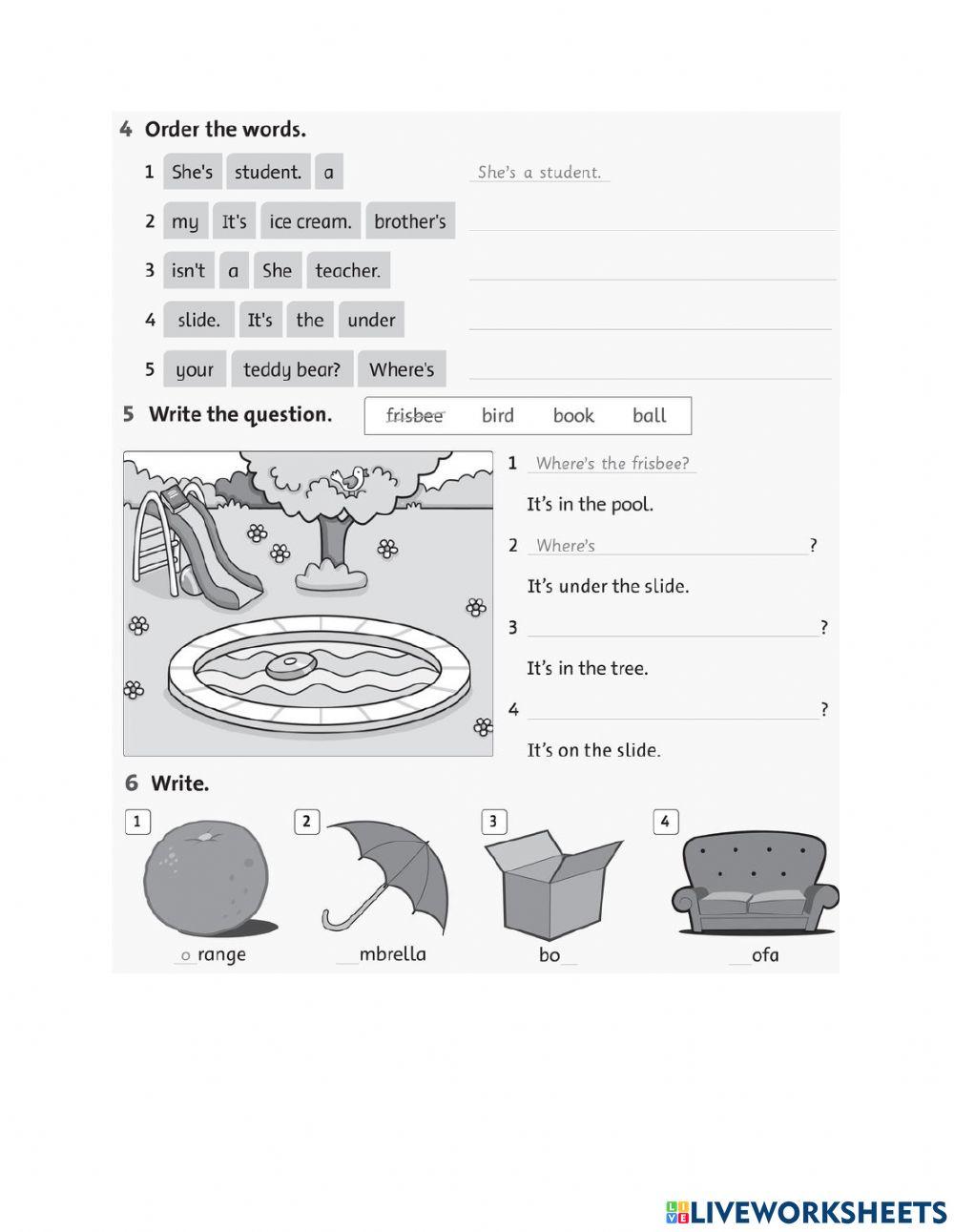 G3 Review 2 Family and friends