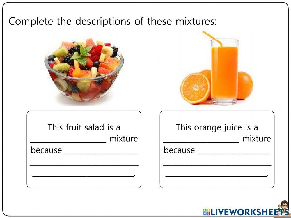 Matter Worksheets 1-5