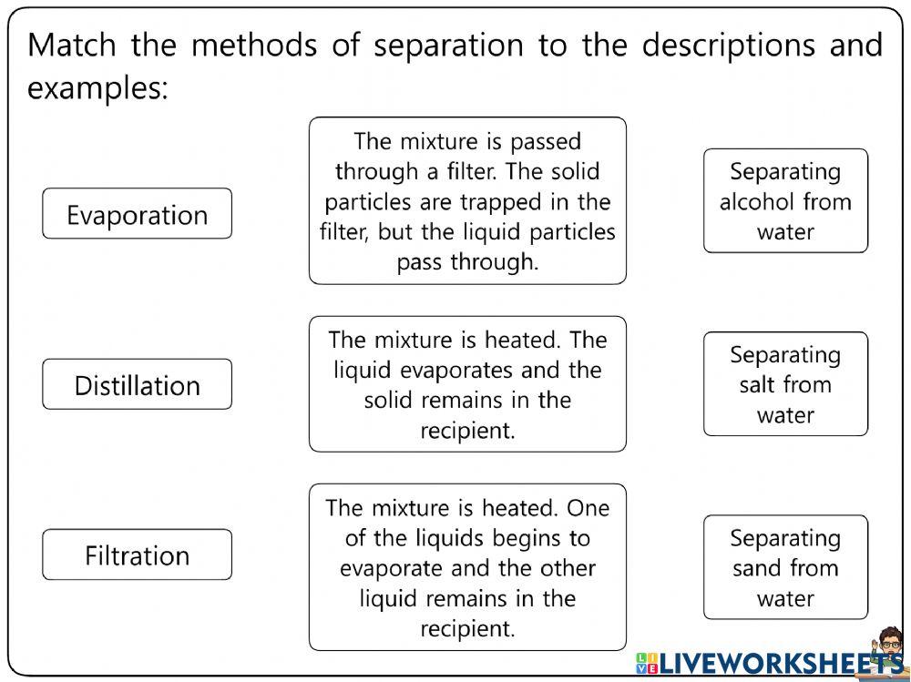 Matter Worksheets 6-10