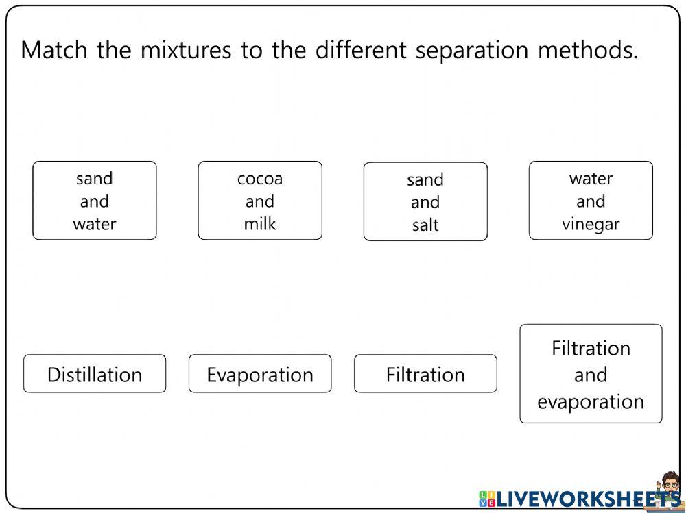 Matter Worksheets 6-10