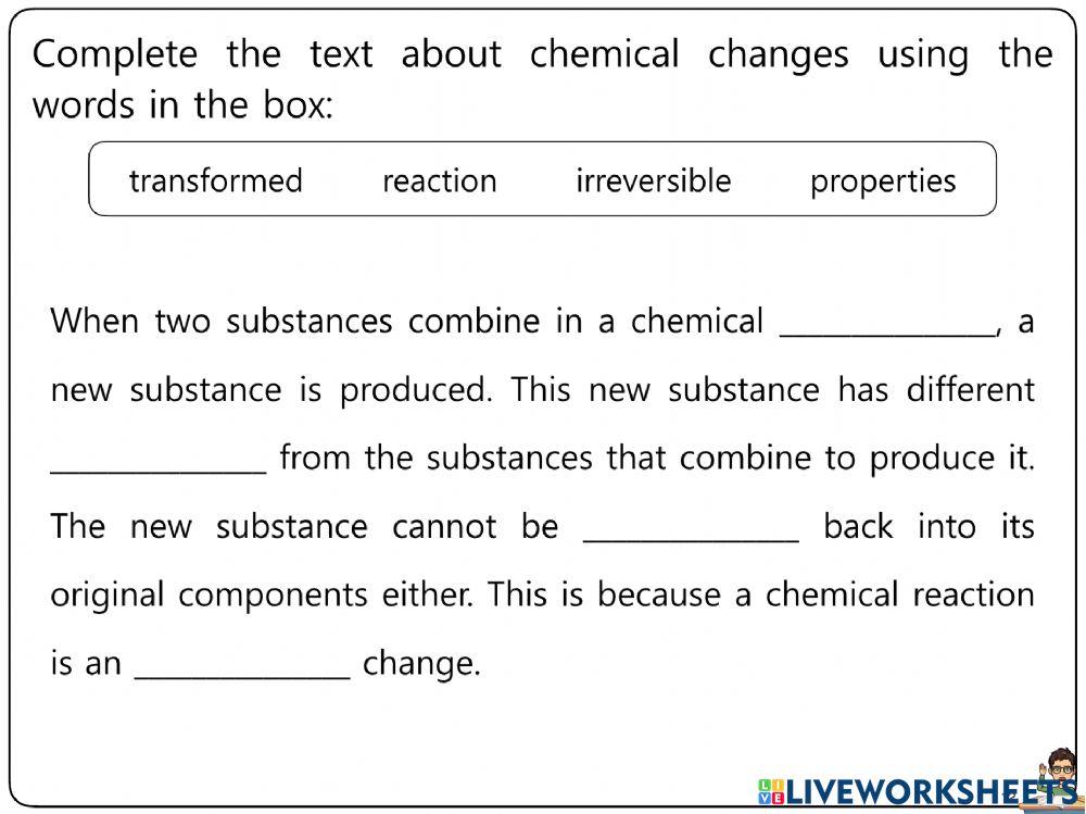 Matter Worksheets 11-14