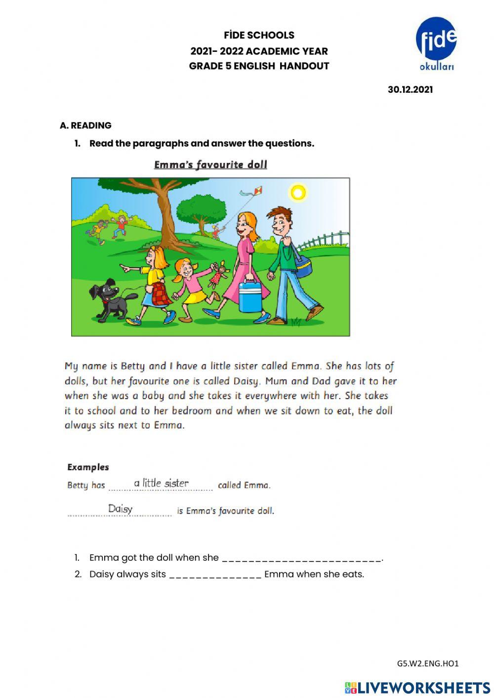 Age Of 5th Graders
