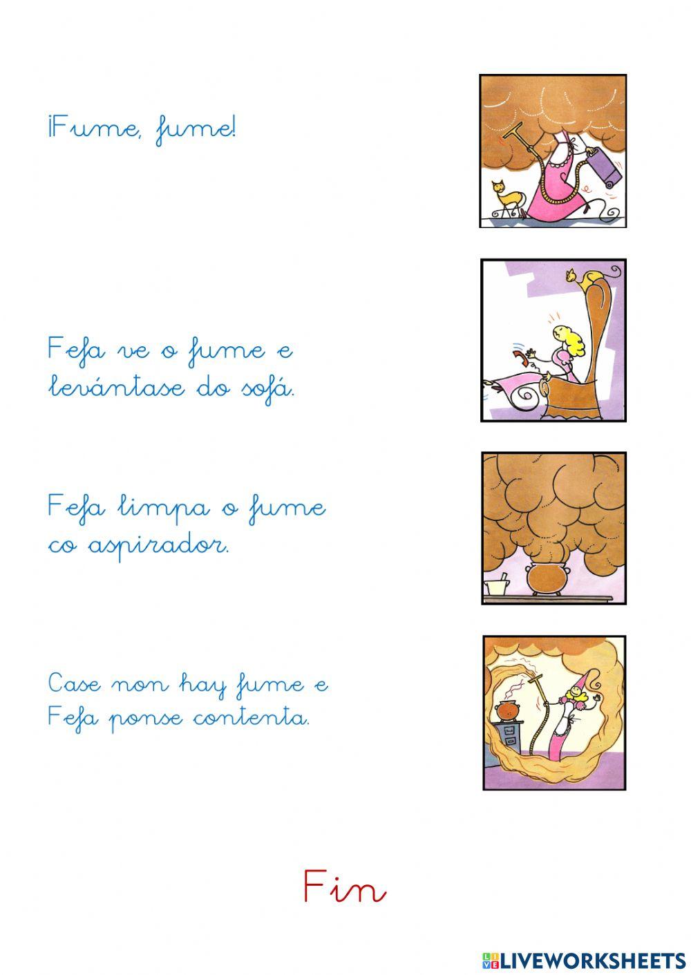 Comprensión lectora A FADA FEFA