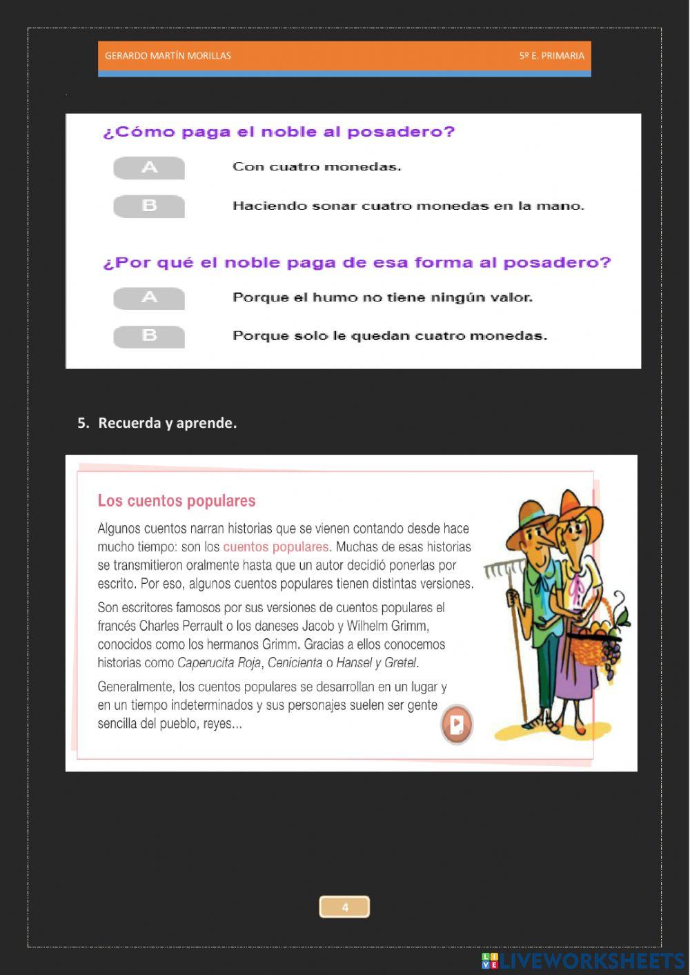 Competencia literaria. Tarea 6.