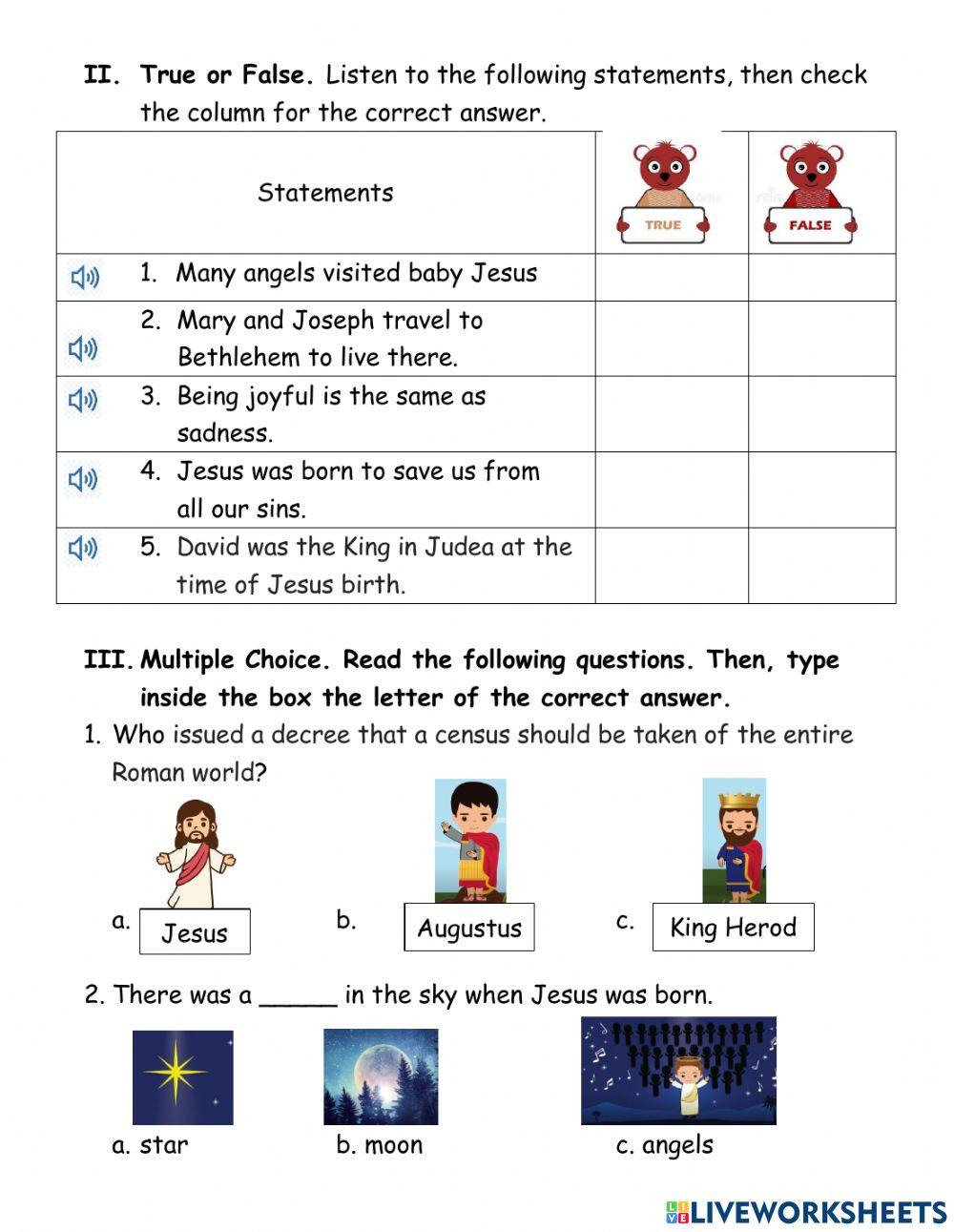 2QTR CLK-3 (L4 - GOD GAVE US HIS SON)