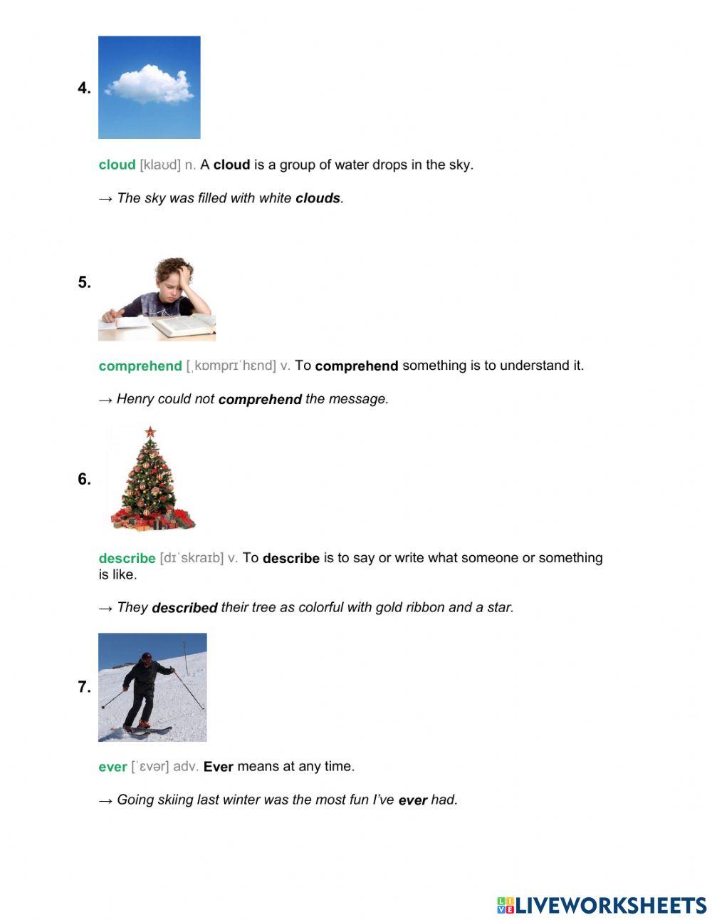 6-RC The report learn vocabulary