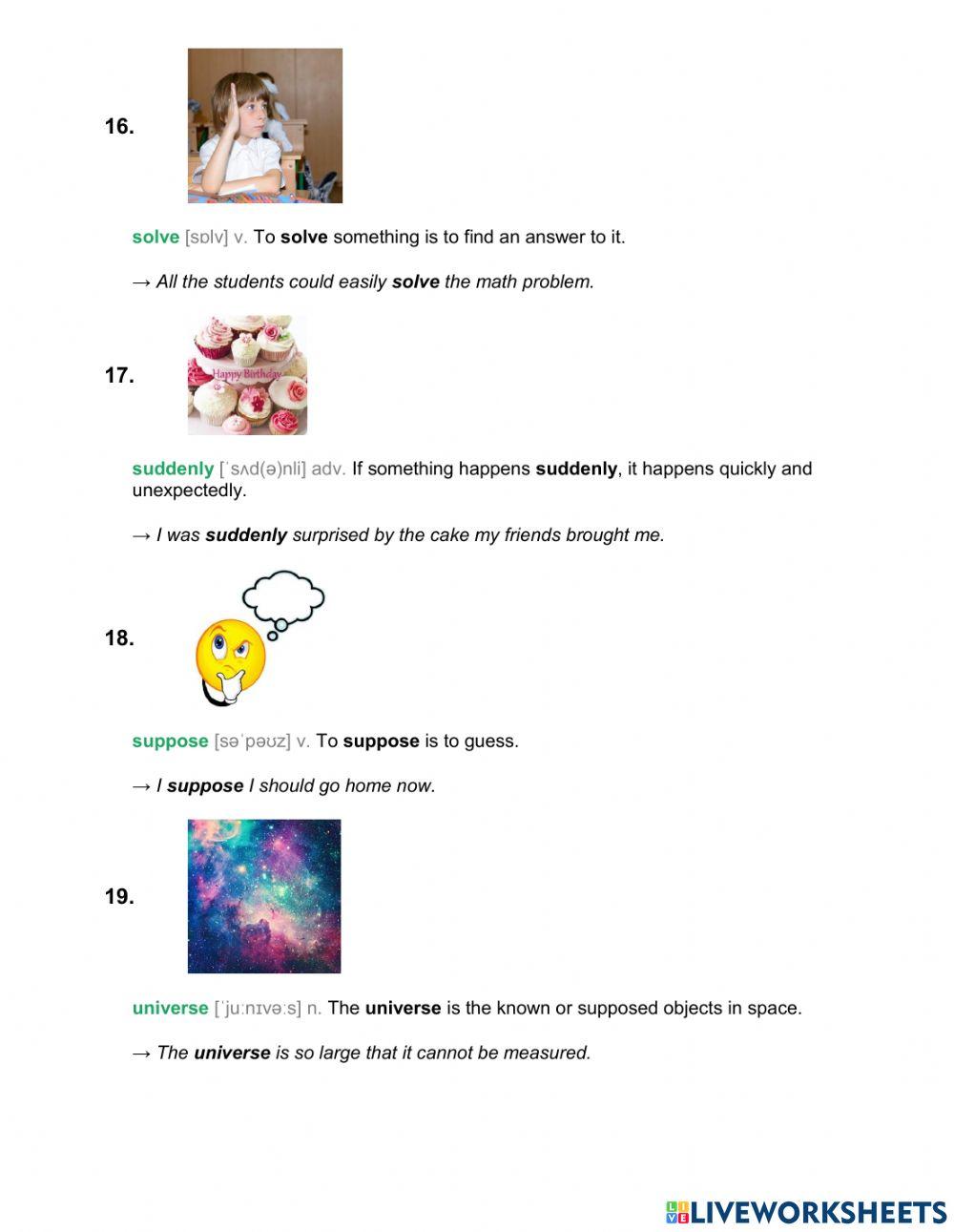 6-RC The report learn vocabulary