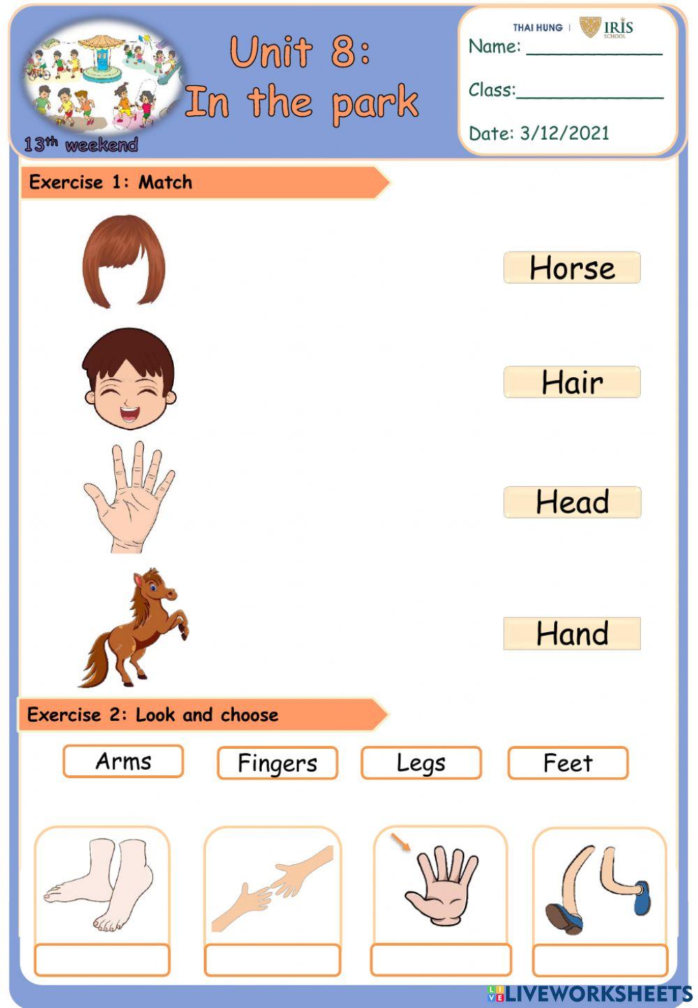 Tiếng Anh 1-13-Weekend WS