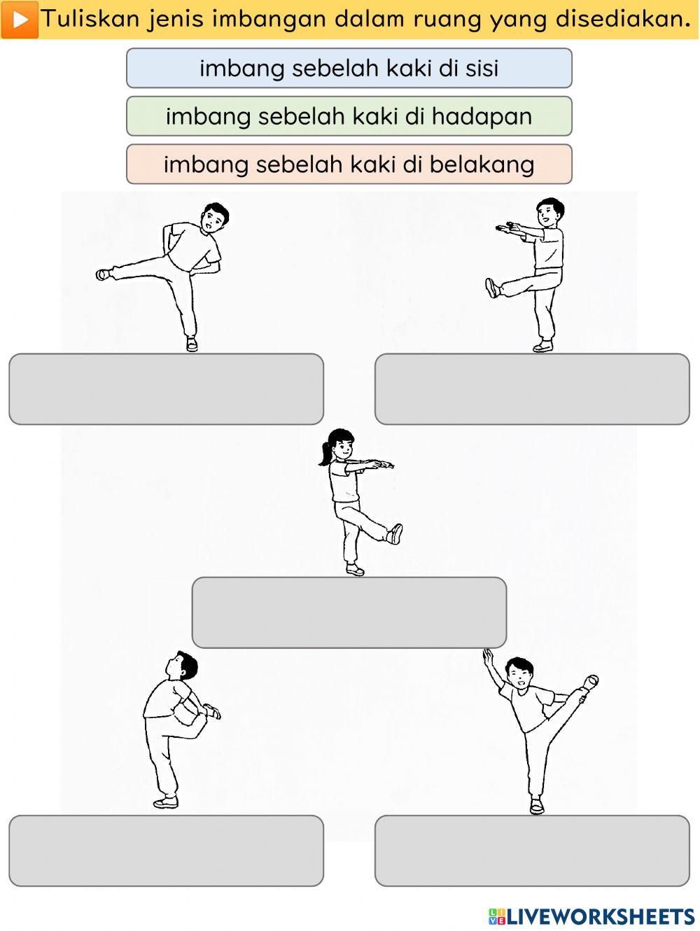 Pendidikan Jasmani dan Kesihatan Tahun 1 PdPR Minggu 41 Jumaat 3hb December 2021 - UNIT 4 TUNAS GIMNAS - Imbangan Stabil