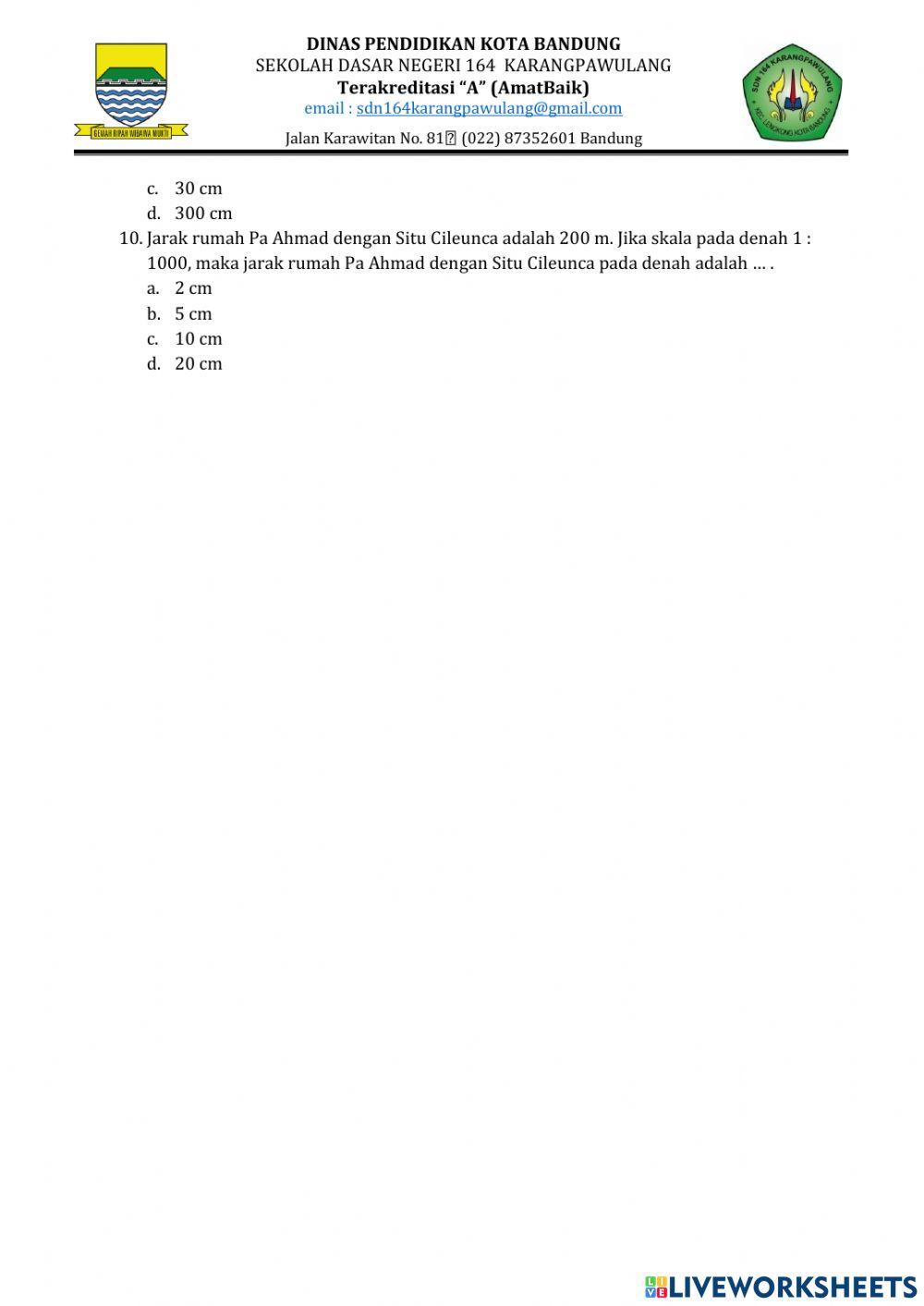 PAS Matematika Kelas 5