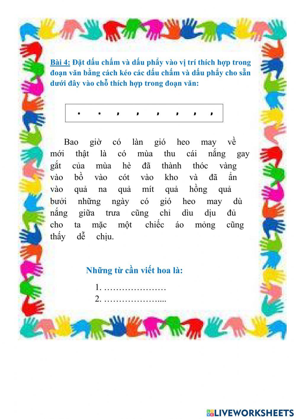 Phiếu Tiếng Việt 11.2