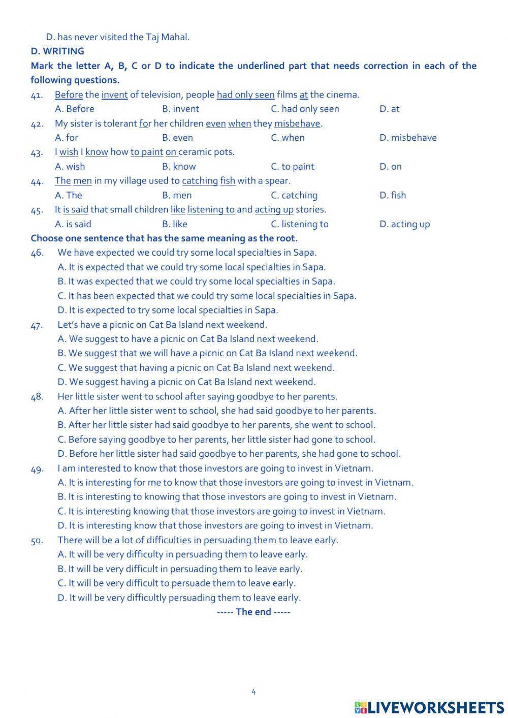 G9.de cuong hk1. test 2