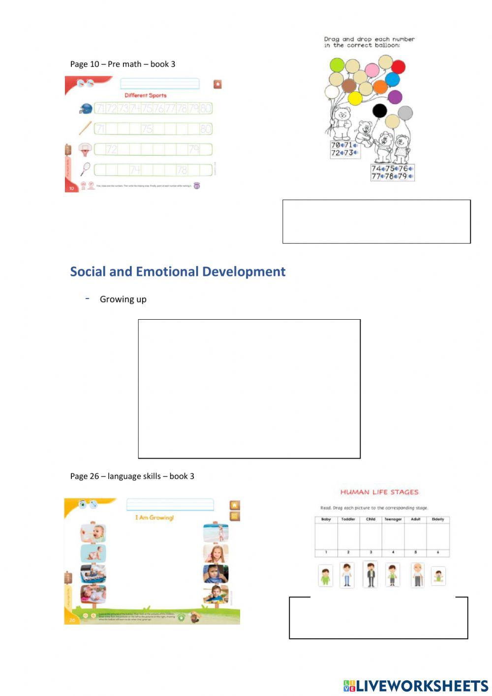 Weekly activities 30