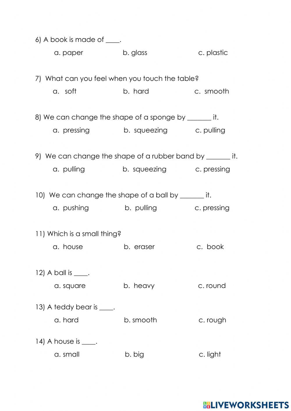 Science Midterm Exam