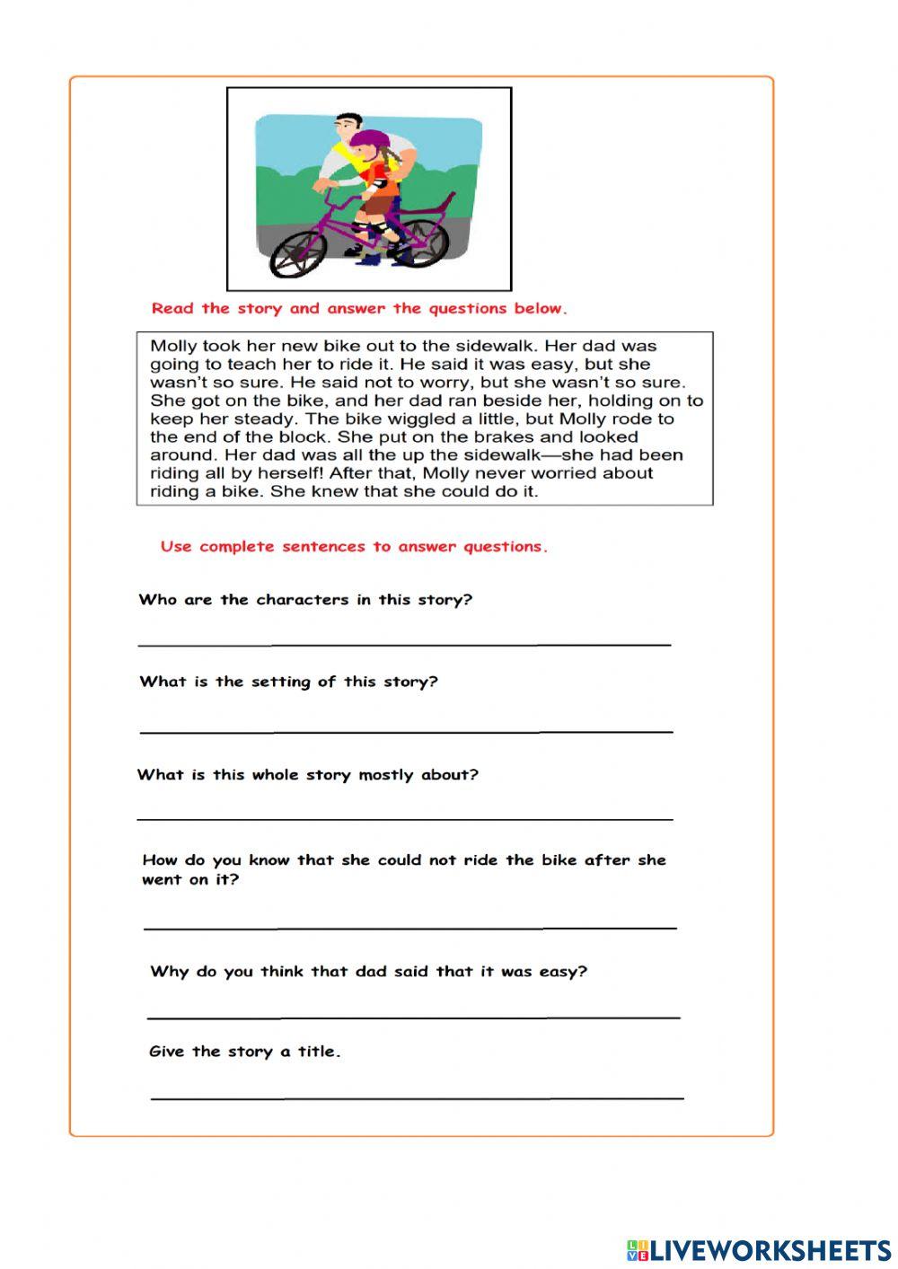 Comprehension Term 1  2021