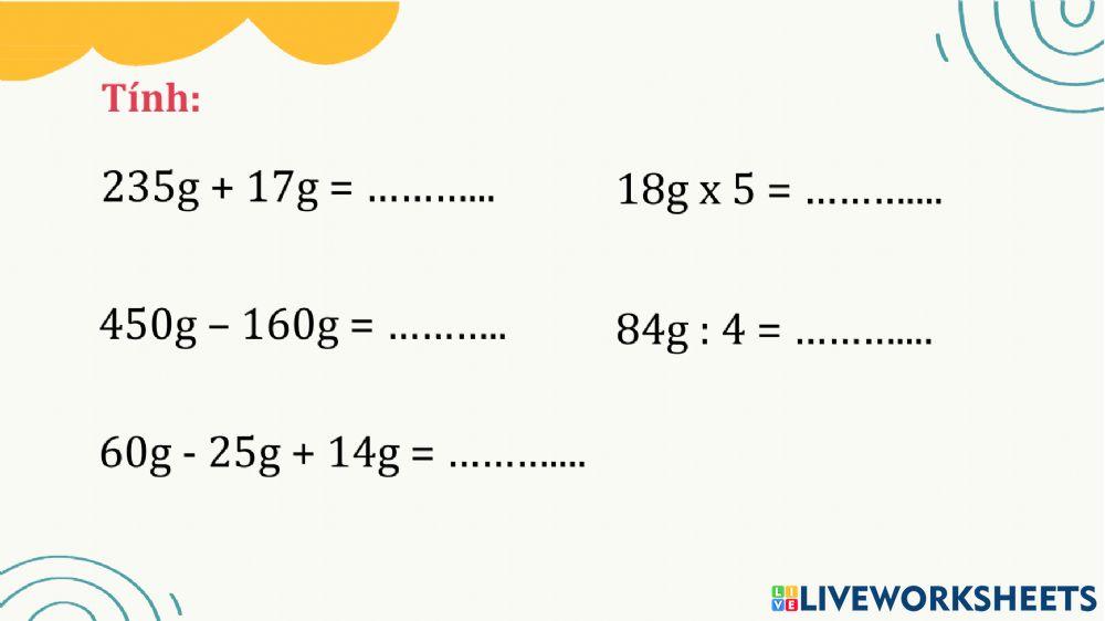 Phiếu cuối tuần 13