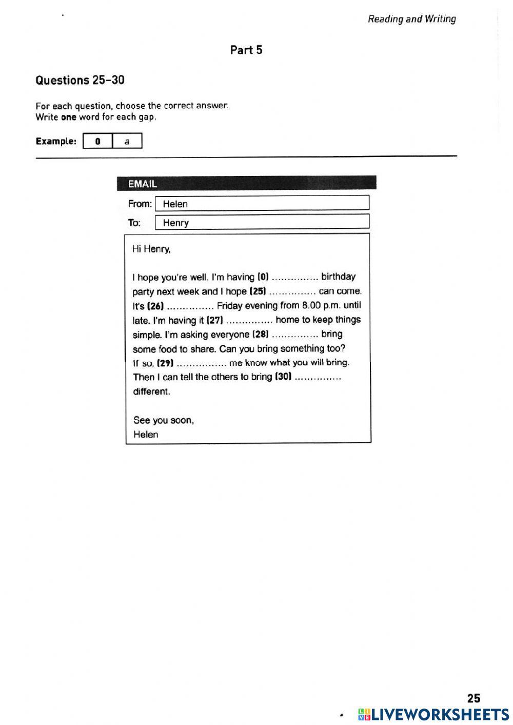 08.12.21-KET Reading and Writing (Part 1)