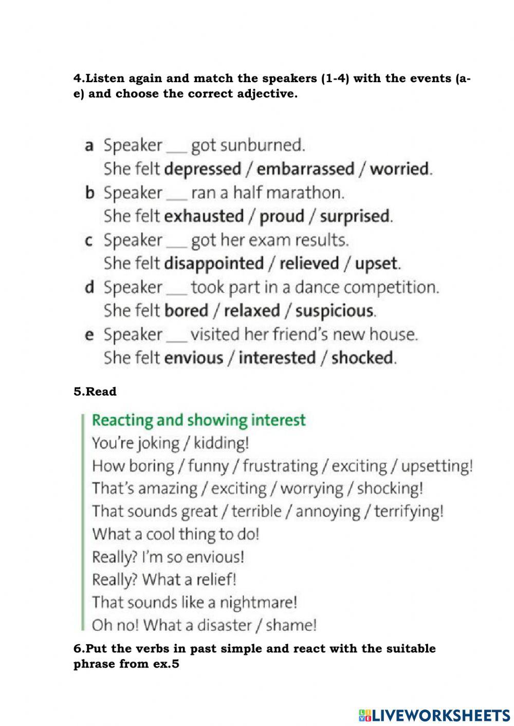 Listening and speaking sol pre-in