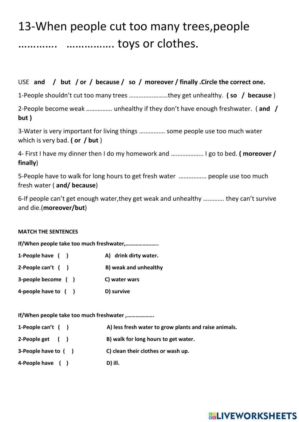 EXAM   Trees - Water
