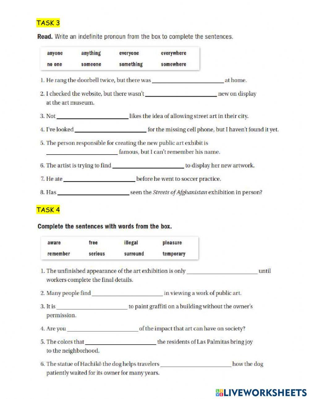 Impact 2 – review unit 7 & 8 – 2