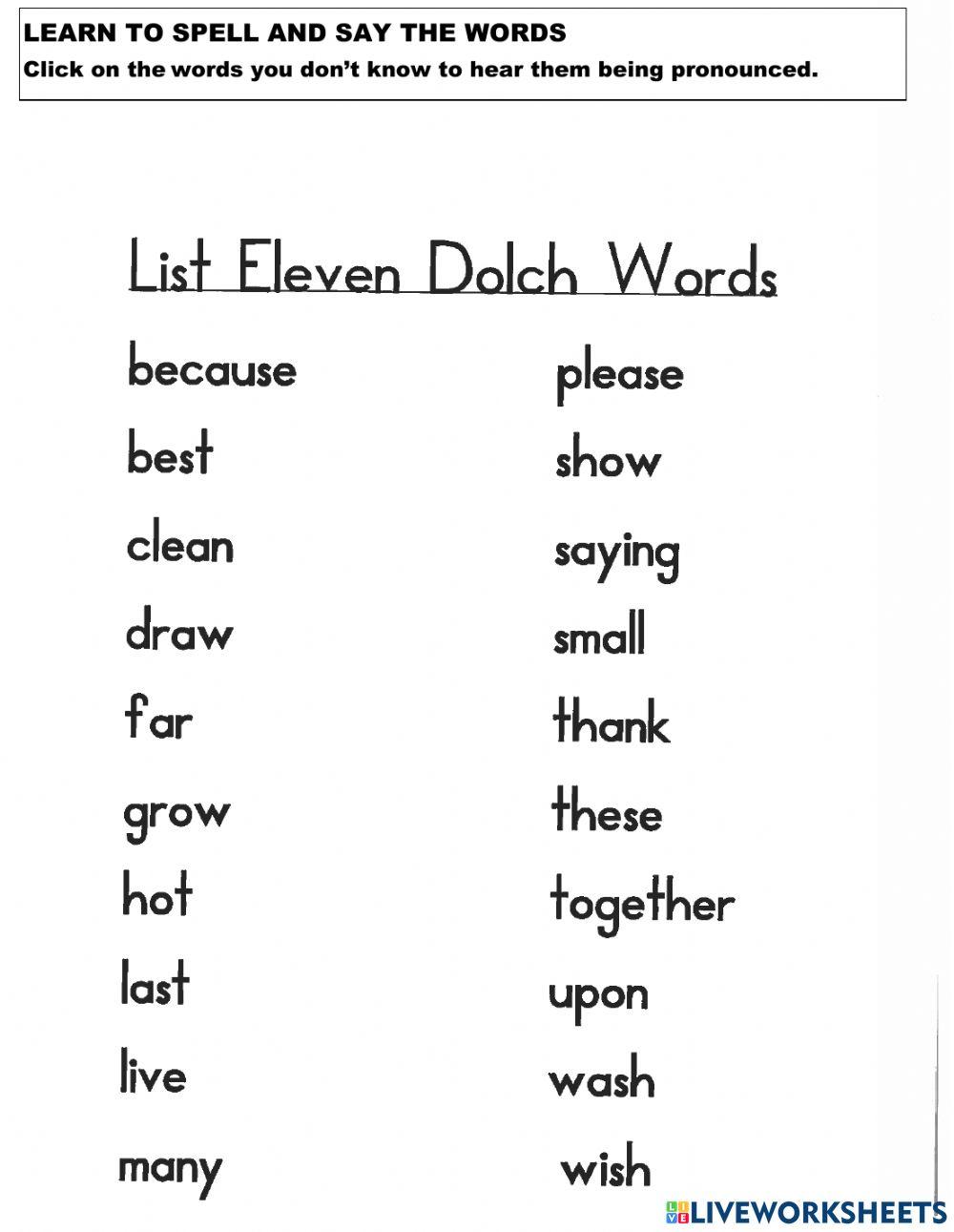 spelling-list-online-pdf-worksheet-live-worksheets