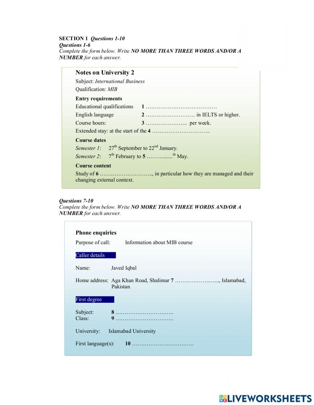 Bridge - Extra listening 26