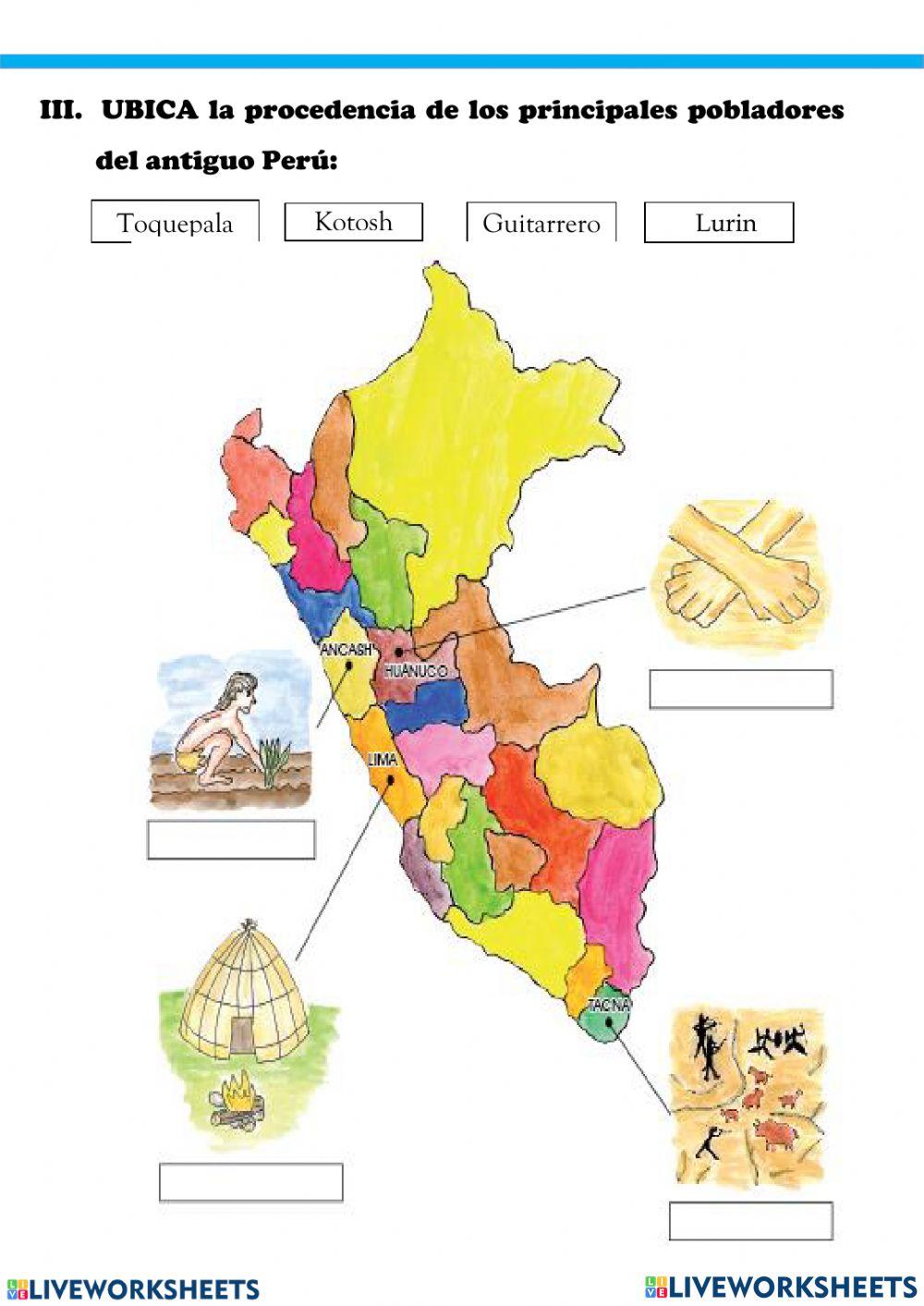 Primeros pobladores del Perú