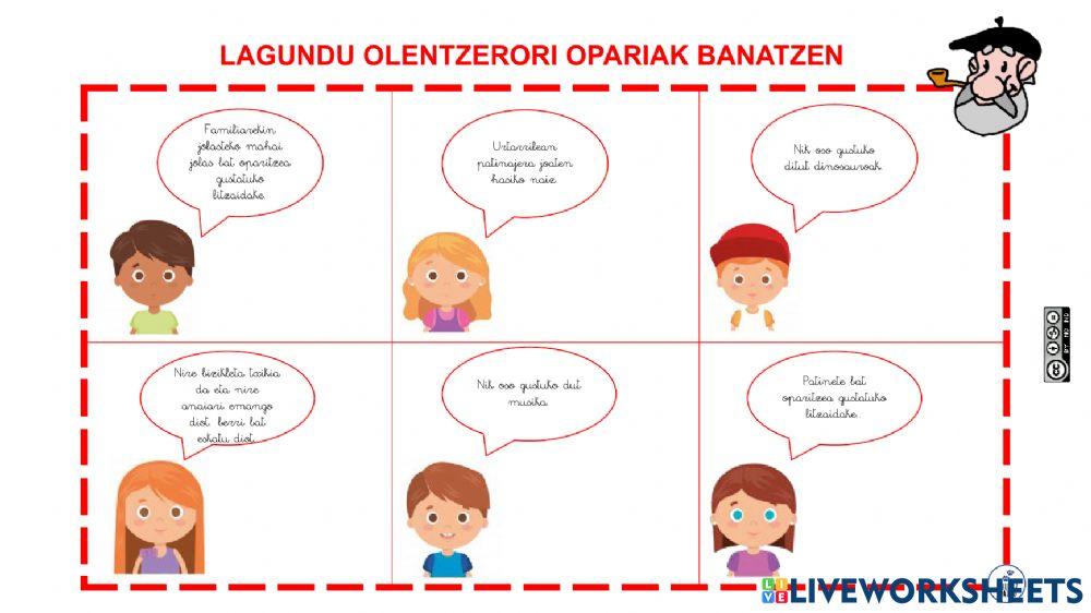 Eguberriak-opariak Fitxa1 Eguberriak-opariak Fitxa1