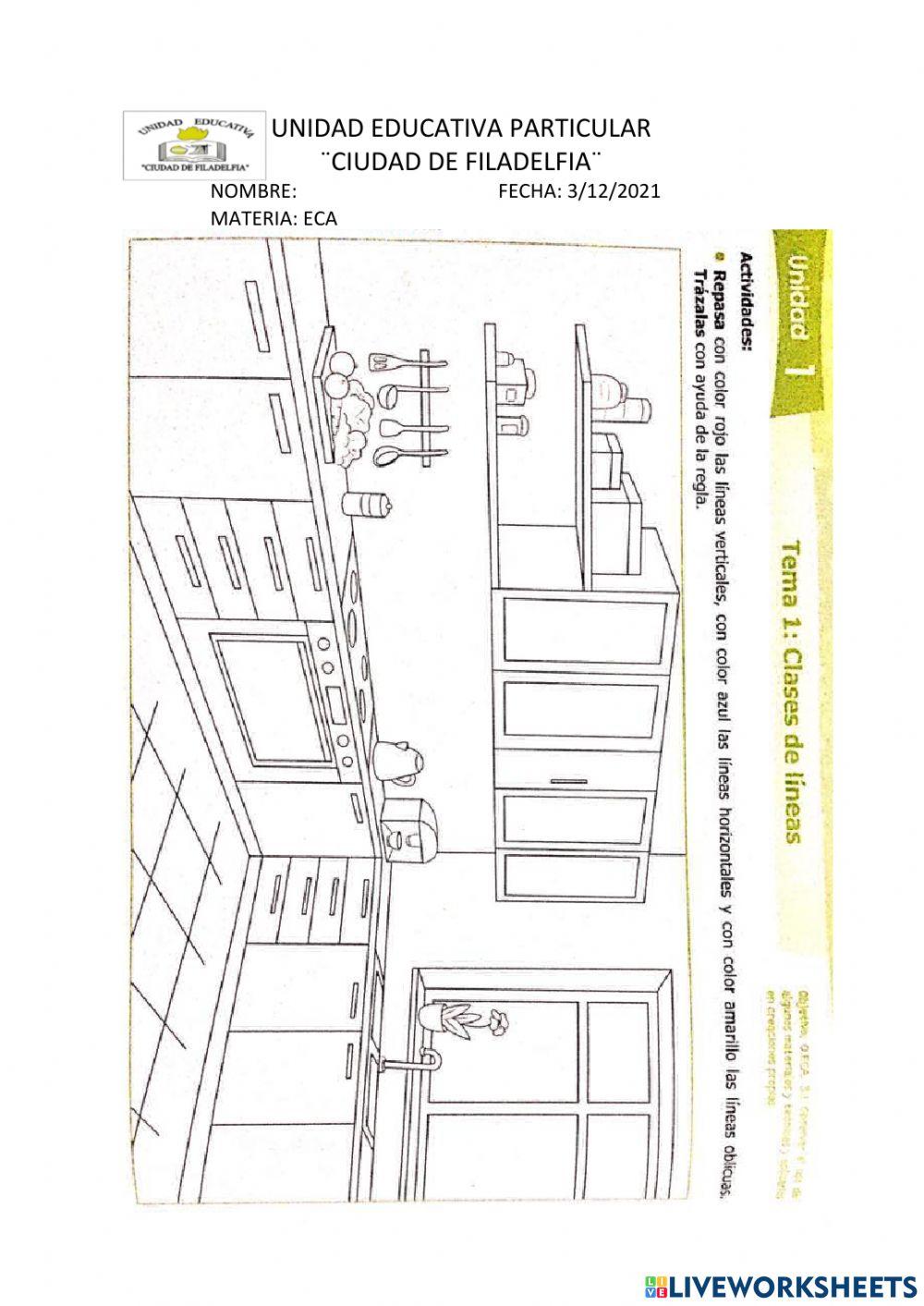 Líneas horizontal, vertical, oblicua