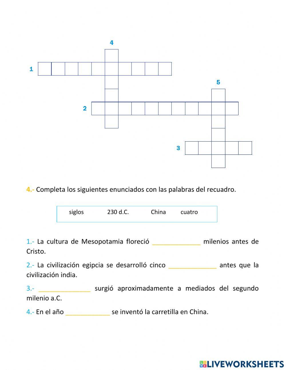 Civilizaciones agrícolas de Oriente y del Mediterráneo