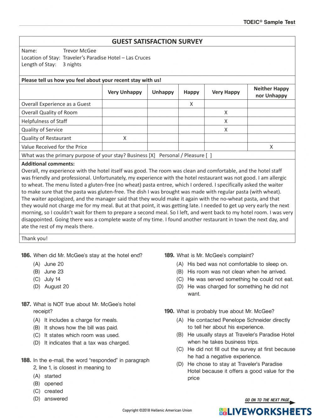 TOEIC Reading 175-195