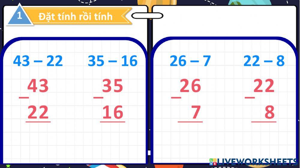 Bài tập ngày 30 tháng 12