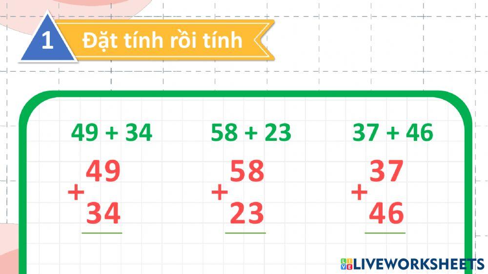 Bài tập ngày 30 tháng 12