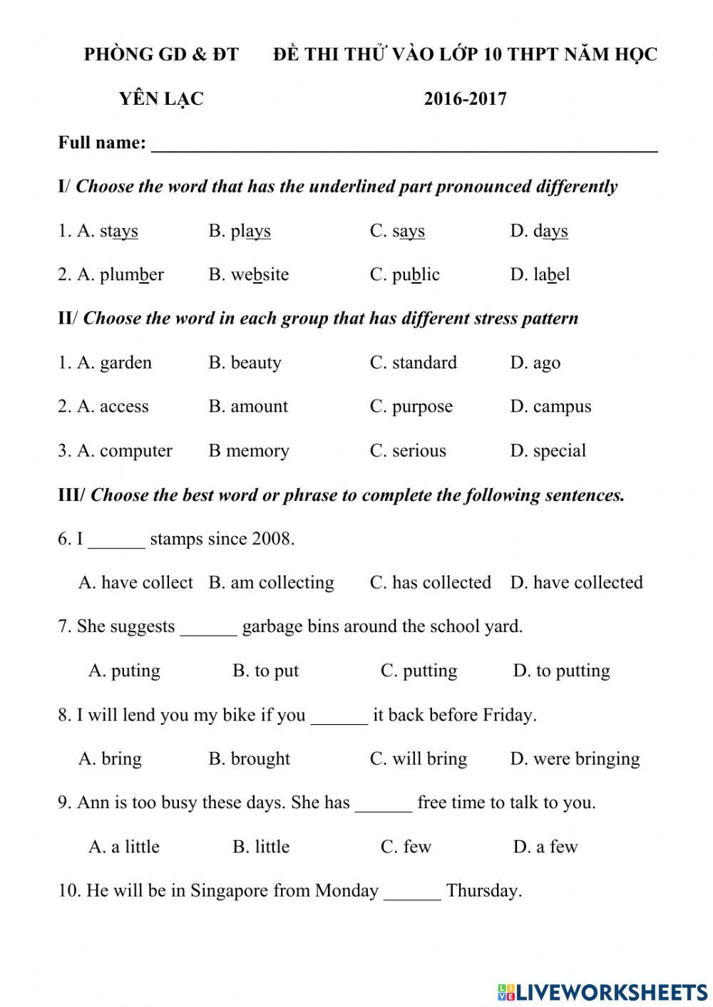 TA9 - De thi tot nghiep - so 6