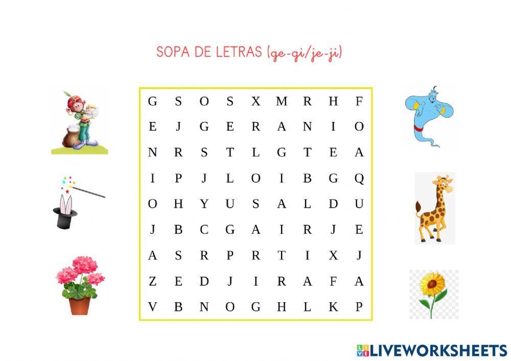 Sopa de letras